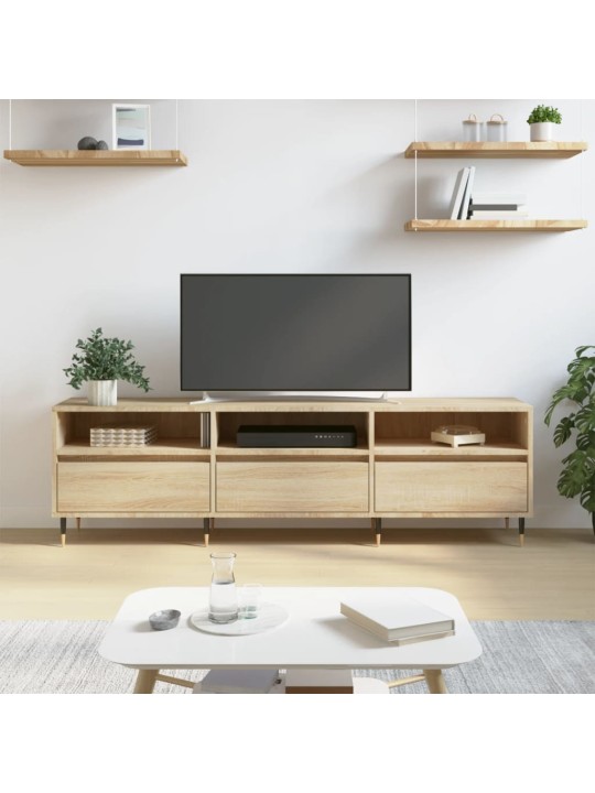 Tv skříňka dub sonoma 150 x 30 x 44,5 cm kompozitní dřevo