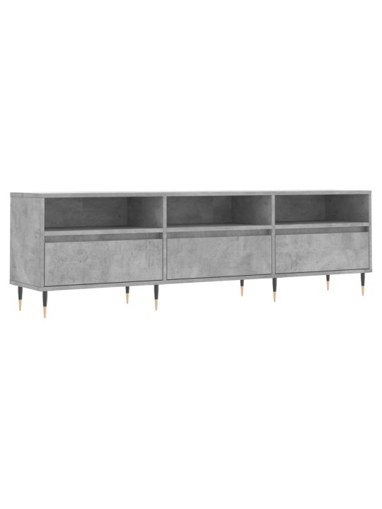 TV skříňka betonově šedá 150 x 30 x 44,5 cm kompozitní dřevo