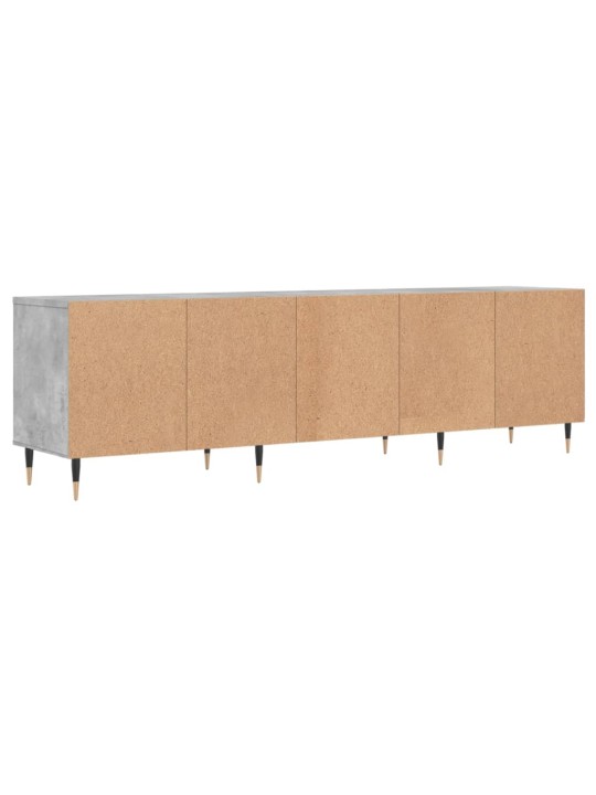TV skříňka betonově šedá 150 x 30 x 44,5 cm kompozitní dřevo