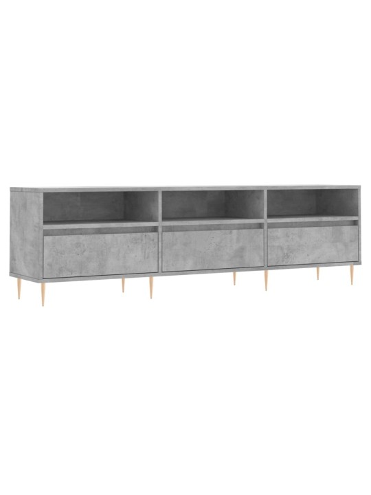 TV skříňka betonově šedá 150 x 30 x 44,5 cm kompozitní dřevo