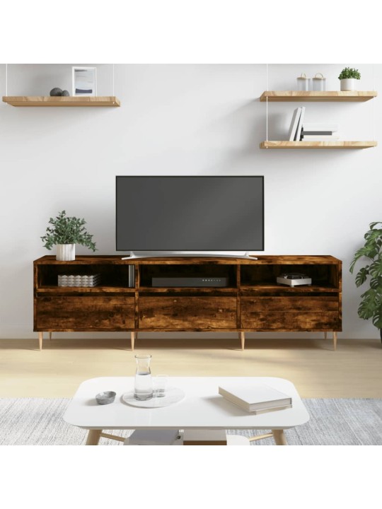 TV skříňka kouřový dub 150 x 30 x 44,5 cm kompozitní dřevo