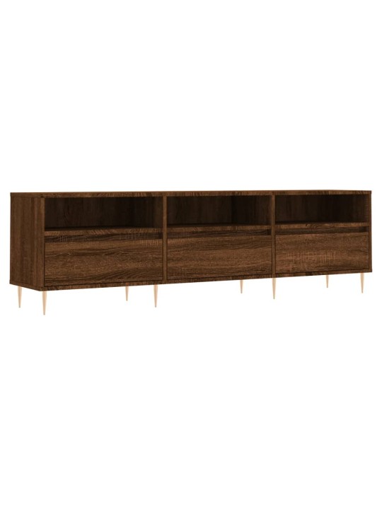 Tv skříňka hnědý dub 150 x 30 x 44,5 cm kompozitní dřevo