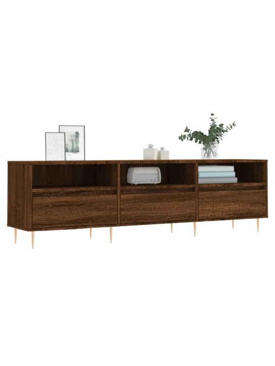 Tv skříňka hnědý dub 150 x 30 x 44,5 cm kompozitní dřevo