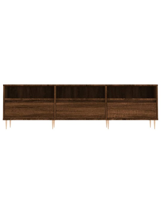 Tv skříňka hnědý dub 150 x 30 x 44,5 cm kompozitní dřevo