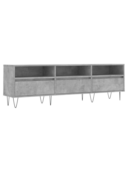 TV skříňka betonově šedá 150 x 30 x 44,5 cm kompozitní dřevo