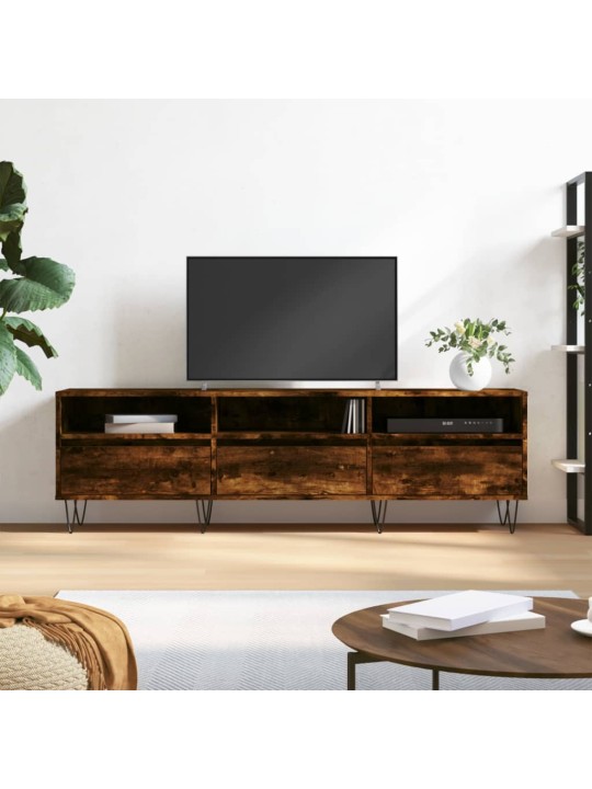TV skříňka kouřový dub 150 x 30 x 44,5 cm kompozitní dřevo