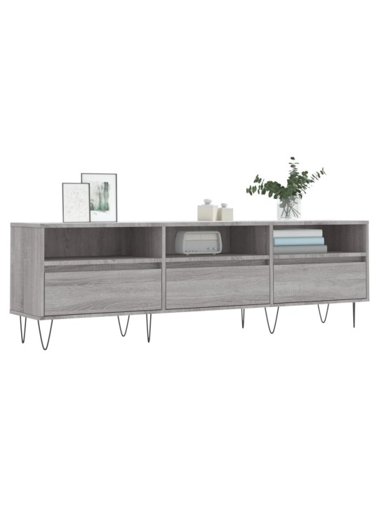 TV skříňka šedá sonoma 150 x 30 x 44,5 cm kompozitní dřevo