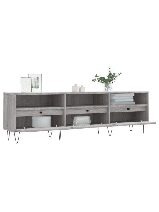 TV skříňka šedá sonoma 150 x 30 x 44,5 cm kompozitní dřevo