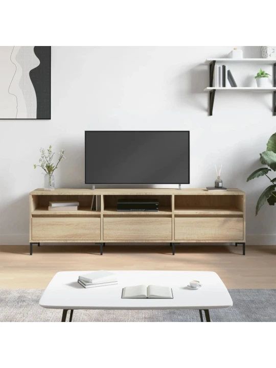 TV skříňka dub sonoma 150 x 30 x 44,5 cm kompozitní dřevo