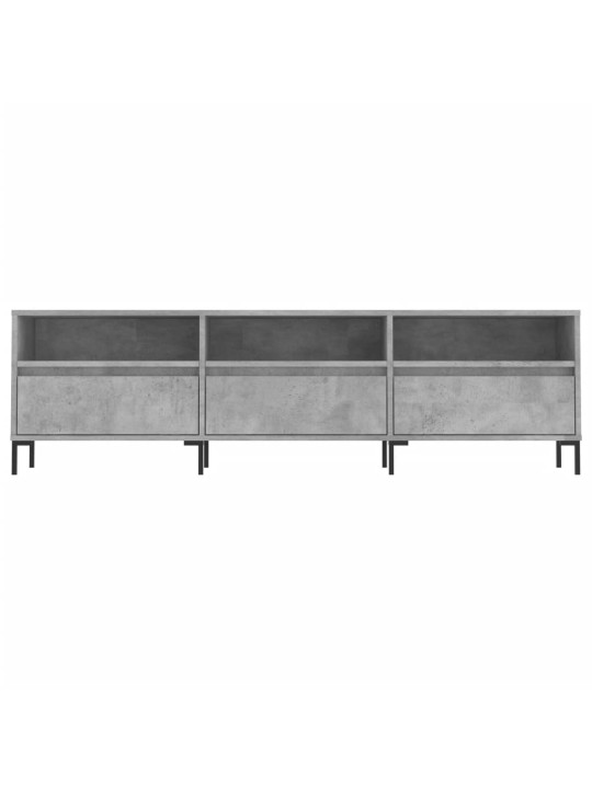 TV skříňka betonově šedá 150 x 30 x 44,5 cm kompozitní dřevo