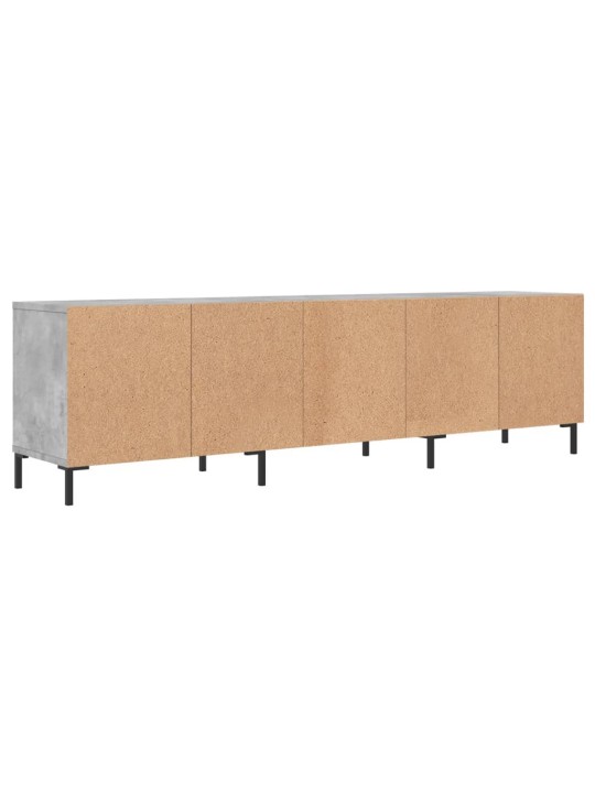 TV skříňka betonově šedá 150 x 30 x 44,5 cm kompozitní dřevo