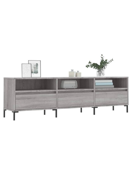 TV skříňka šedá sonoma 150 x 30 x 44,5 cm kompozitní dřevo