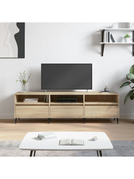 TV skříňka dub sonoma 150 x 30 x 44,5 cm kompozitní dřevo