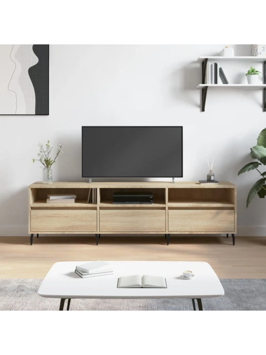 TV skříňka dub sonoma 150 x 30 x 44,5 cm kompozitní dřevo