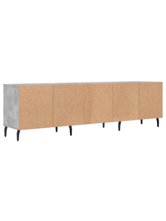 TV skříňka betonově šedá 150 x 30 x 44,5 cm kompozitní dřevo