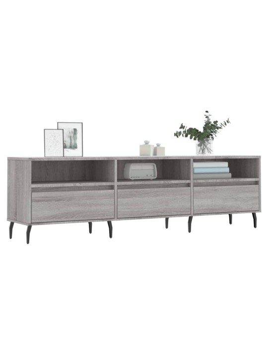 TV skříňka šedá sonoma 150 x 30 x 44,5 cm kompozitní dřevo