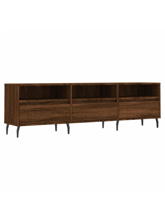 Tv skříňka hnědý dub 150 x 30 x 44,5 cm kompozitní dřevo