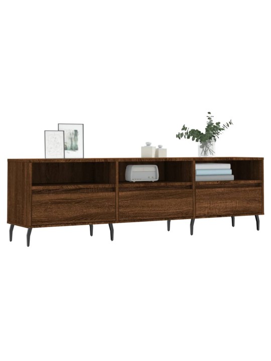 Tv skříňka hnědý dub 150 x 30 x 44,5 cm kompozitní dřevo