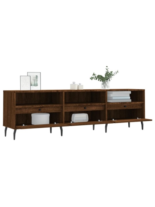 Tv skříňka hnědý dub 150 x 30 x 44,5 cm kompozitní dřevo