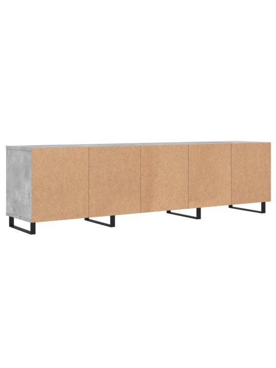 TV skříňka betonově šedá 150 x 30 x 44,5 cm kompozitní dřevo