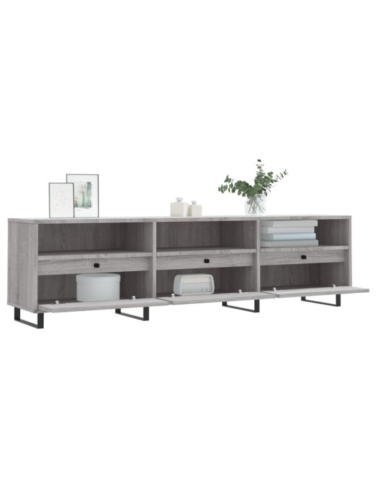 TV skříňka šedá sonoma 150 x 30 x 44,5 cm kompozitní dřevo