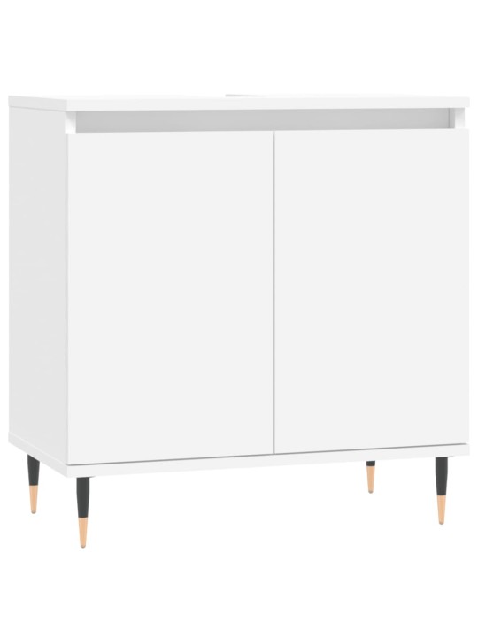 Koupelnová skříňka bílá 58 x 33 x 60 cm kompozitní dřevo