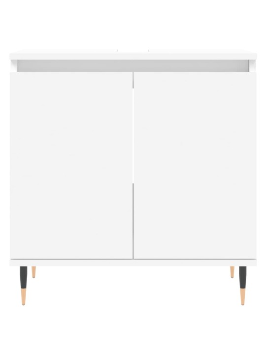 Koupelnová skříňka bílá 58 x 33 x 60 cm kompozitní dřevo
