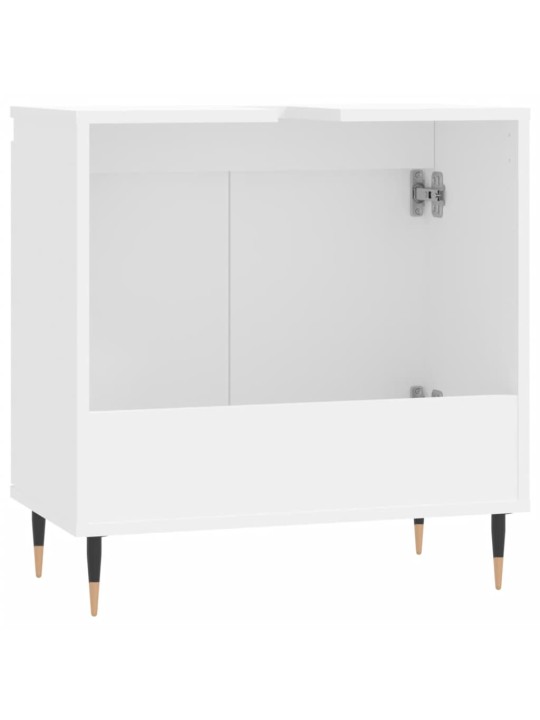 Koupelnová skříňka bílá 58 x 33 x 60 cm kompozitní dřevo
