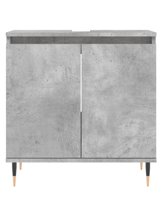 Koupelnová skříňka betonově šedá 58x33x60 cm kompozitní dřevo