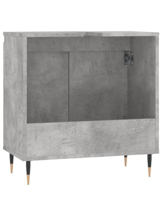 Koupelnová skříňka betonově šedá 58x33x60 cm kompozitní dřevo