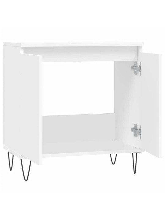 Koupelnová skříňka bílá 58 x 33 x 60 cm kompozitní dřevo