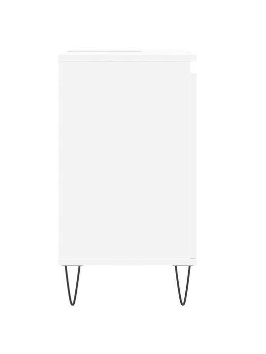 Koupelnová skříňka bílá 58 x 33 x 60 cm kompozitní dřevo