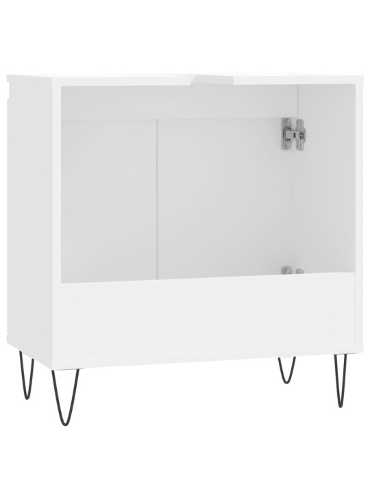 Koupelnová skříňka bílá 58 x 33 x 60 cm kompozitní dřevo