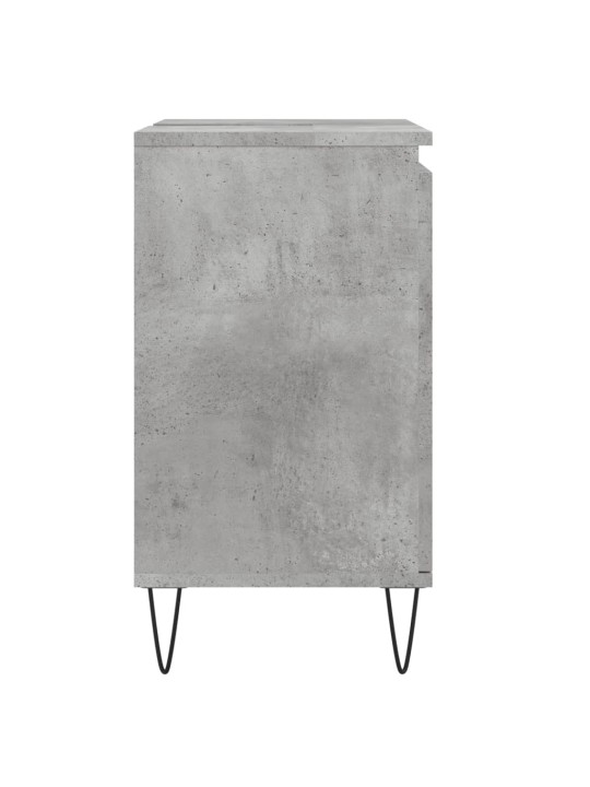Koupelnová skříňka betonově šedá 58x33x60 cm kompozitní dřevo