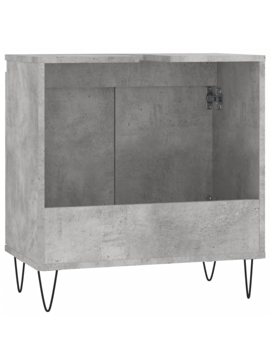 Koupelnová skříňka betonově šedá 58x33x60 cm kompozitní dřevo