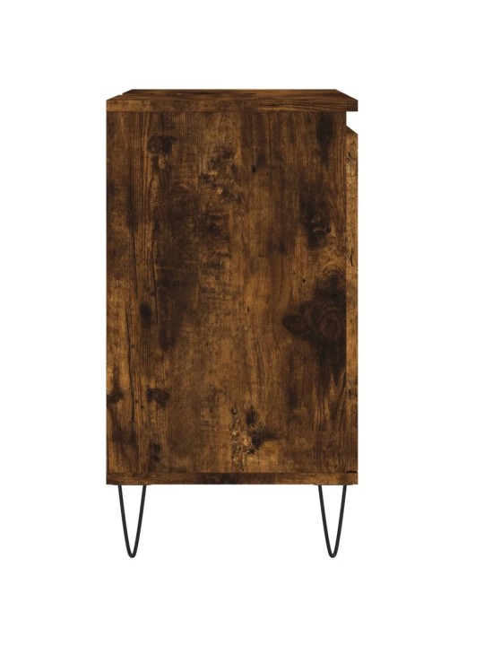 Koupelnová skříňka kouřový dub 58 x 33 x 60 cm kompozitní dřevo