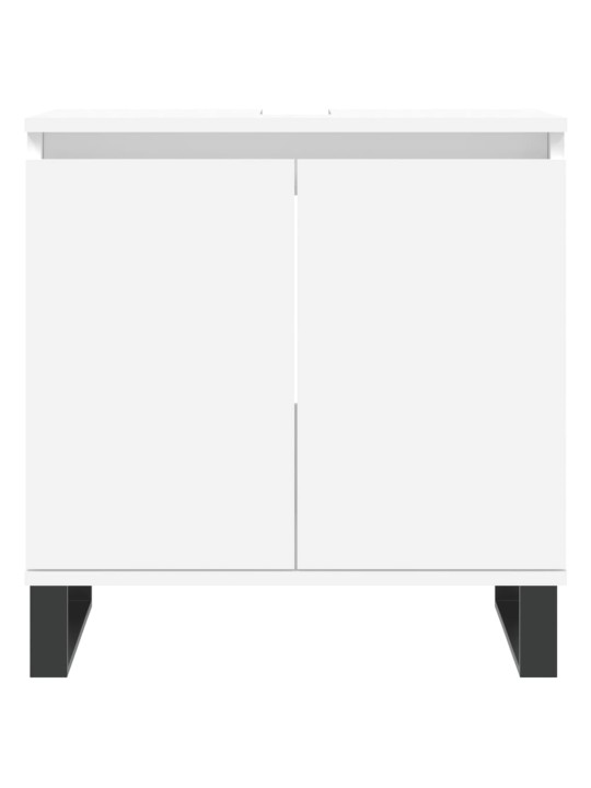 Koupelnová skříňka bílá 58 x 33 x 60 cm kompozitní dřevo