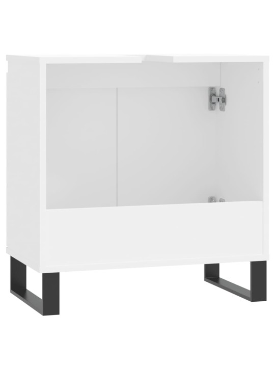 Koupelnová skříňka bílá 58 x 33 x 60 cm kompozitní dřevo