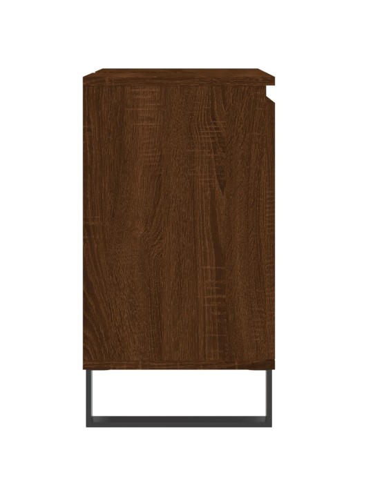 Koupelnová skříňka hnědý dub 58 x 33 x 60 cm kompozitní dřevo