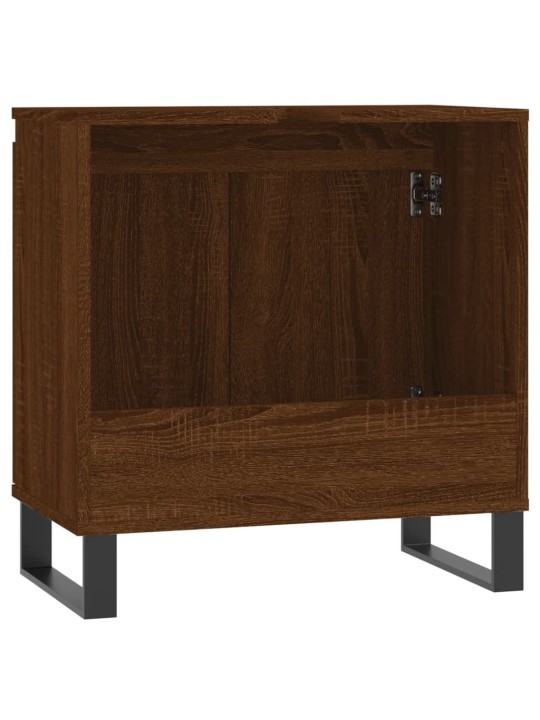 Koupelnová skříňka hnědý dub 58 x 33 x 60 cm kompozitní dřevo