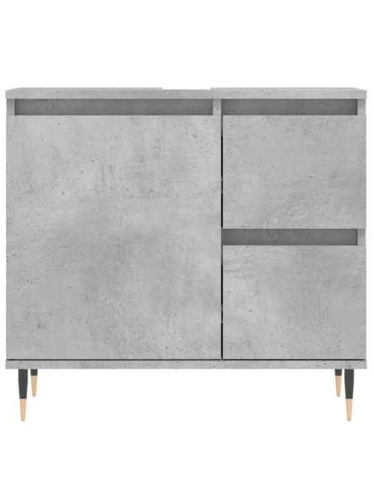 Koupelnová skříňka betonově šedá 65x33x60 cm kompozitní dřevo