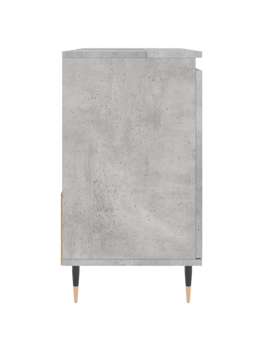 Koupelnová skříňka betonově šedá 65x33x60 cm kompozitní dřevo