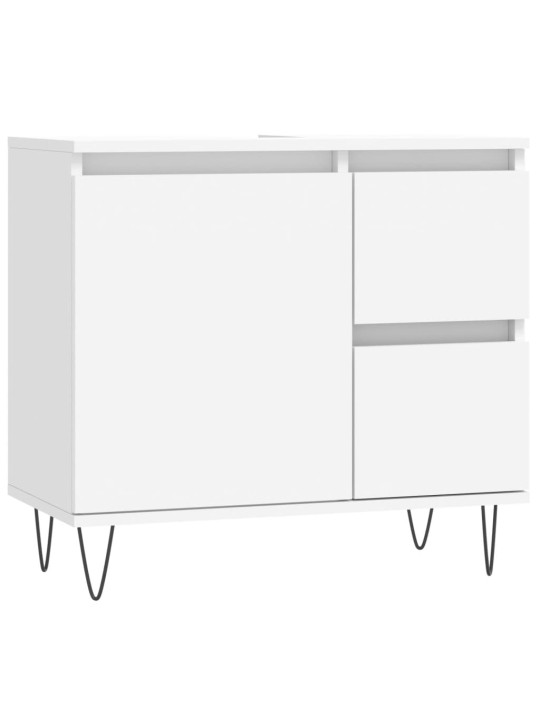 Koupelnová skříňka bílá 65 x 33 x 60 cm kompozitní dřevo