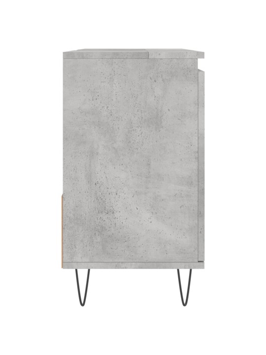 Koupelnová skříňka betonově šedá 65x33x60 cm kompozitní dřevo
