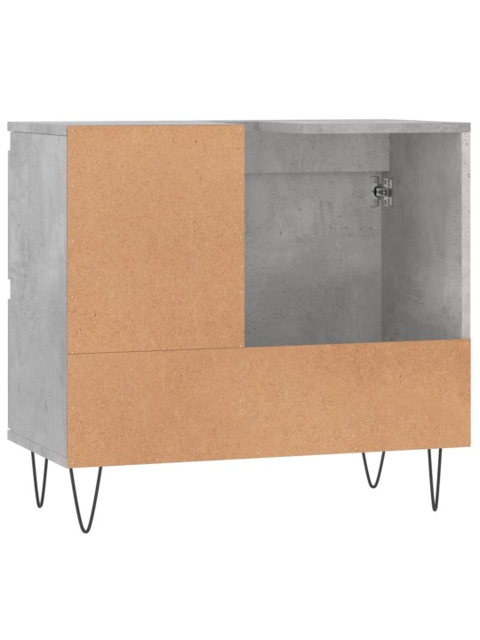 Koupelnová skříňka betonově šedá 65x33x60 cm kompozitní dřevo