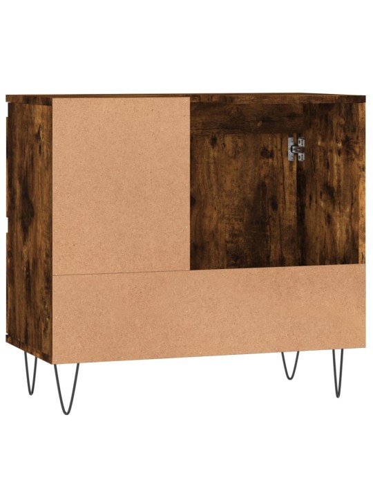 Koupelnová skříňka kouřový dub 65 x 33 x 60 cm kompozitní dřevo