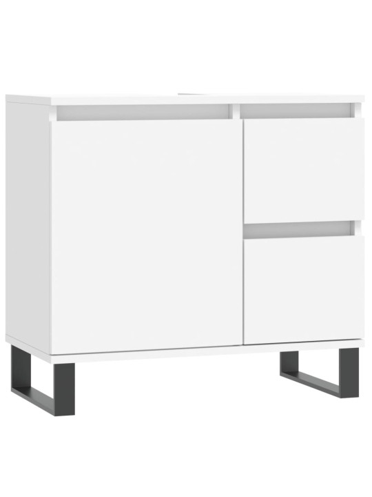 Koupelnová skříňka bílá 65 x 33 x 60 cm kompozitní dřevo