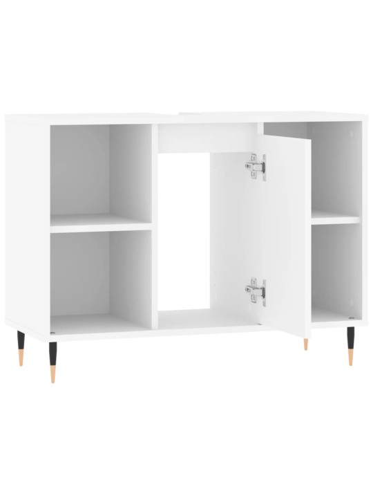 Koupelnová skříňka bílá 80 x 33 x 60 cm kompozitní dřevo