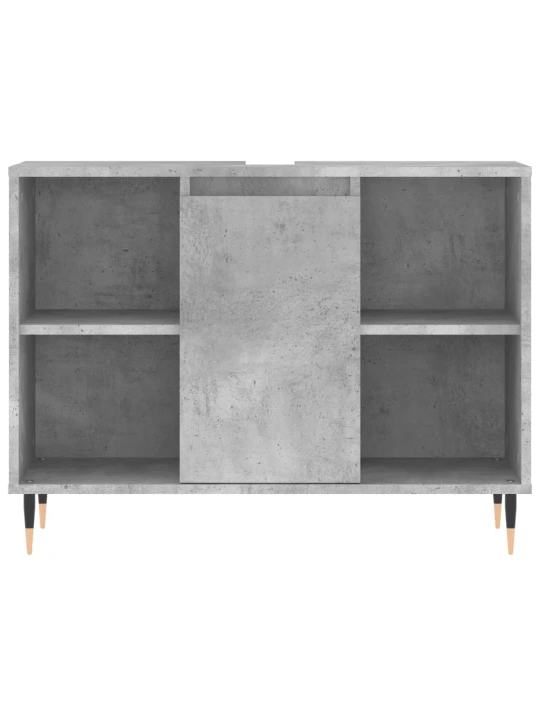 Koupelnová skříňka betonově šedá 80x33x60 cm kompozitní dřevo