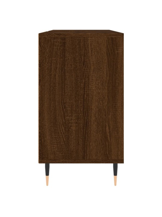 Koupelnová skříňka hnědý dub 80 x 33 x 60 cm kompozitní dřevo